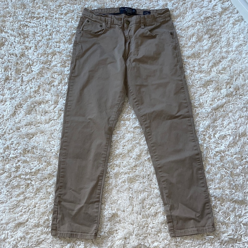 Men’s slim khaki pants  “pd & c” 34x30